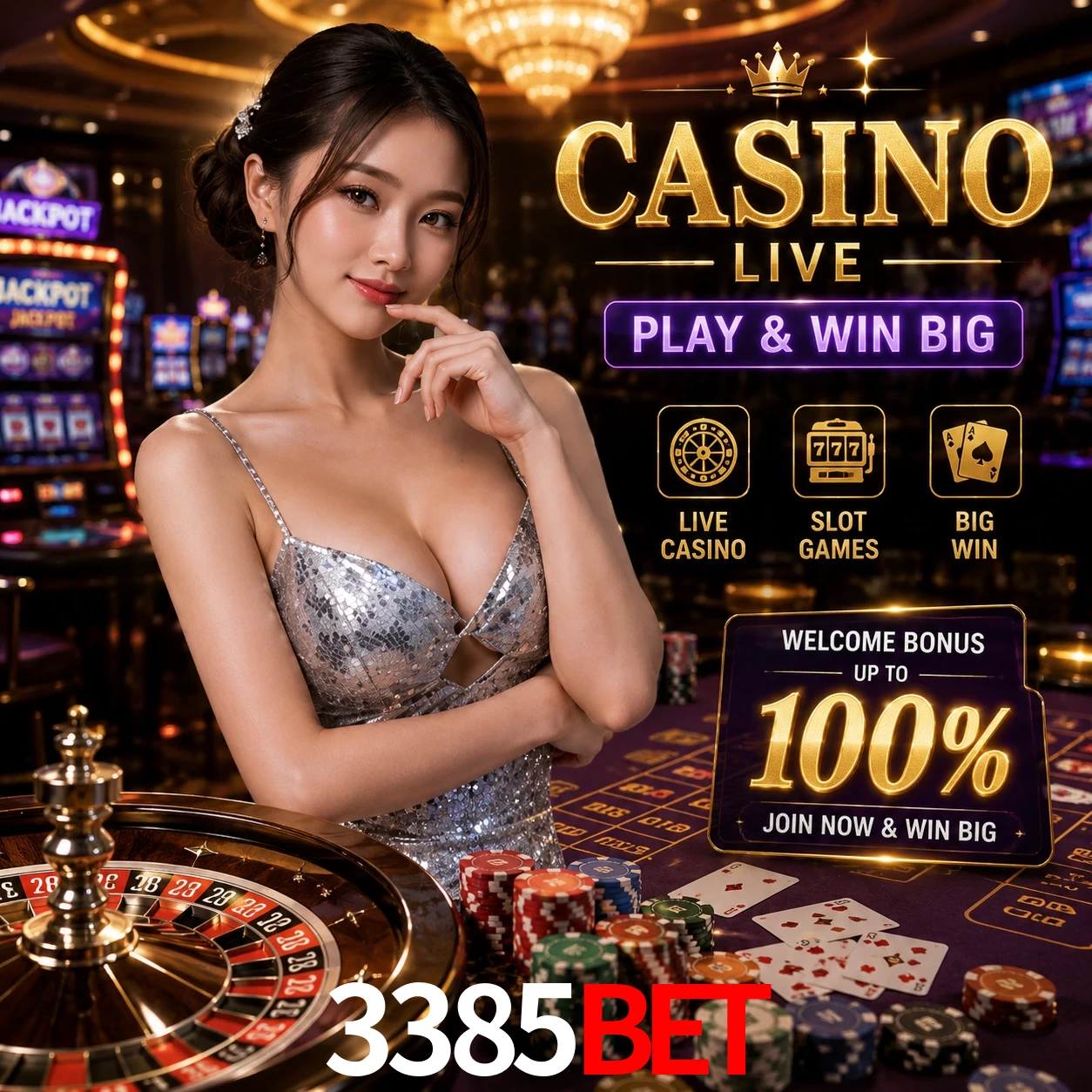 Aplicativo móvel 3385bet para iOS e Android